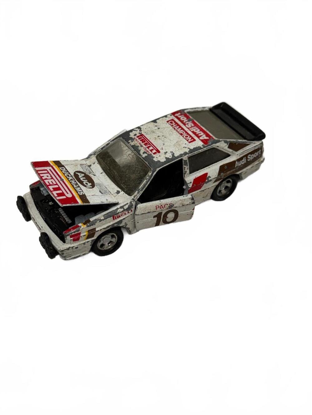 Matchbox Super Kings Audi Quattro Pace 10 Rally Diecast Car 1982